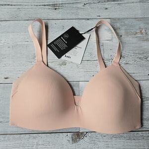 Knix WingWoman Contour Bra Wireless Rose Water Size 28C XXS NWT